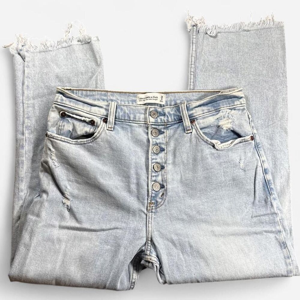 Abercrombie-fitch Women's Blue Jeans